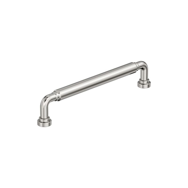 6-5/16" Coble Cabinet Pull, Polished Nickel