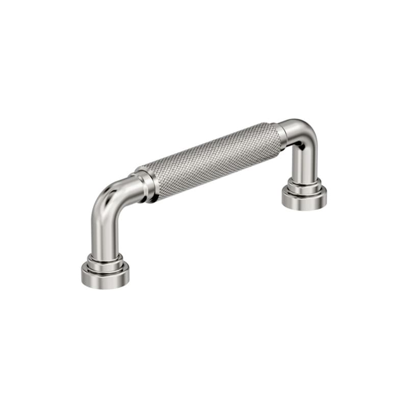 3-3/4" Collet Cabinet Pull, Polished Nickel