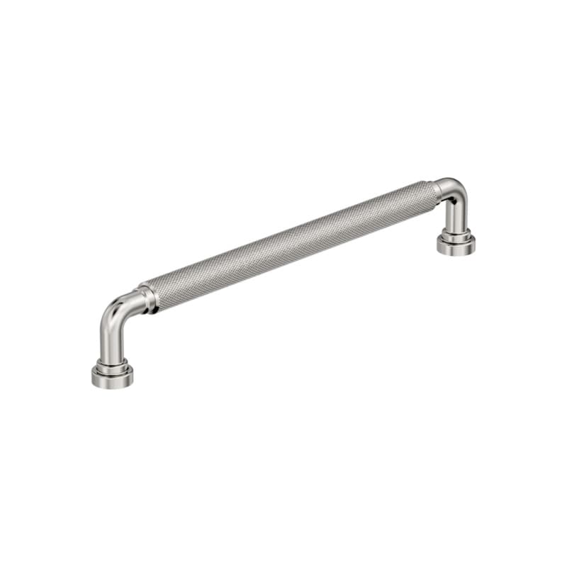 7-9/16" Collet Cabinet Pull, Polished Nickel
