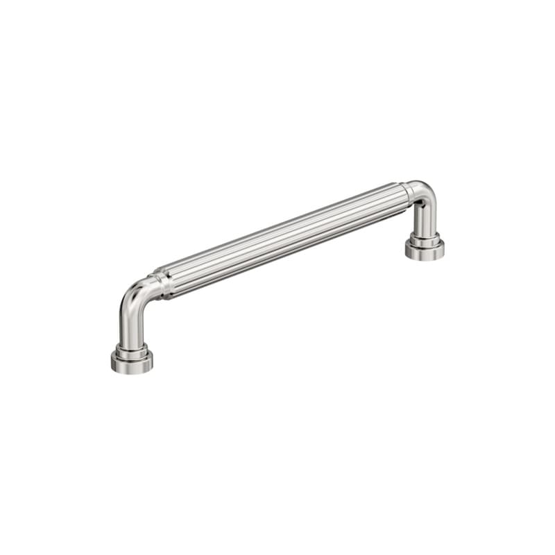6-5/16" Cowrie Cabinet Pull, Polished Nickel