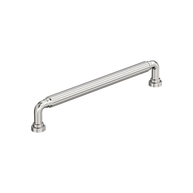 7-9/16" Cowrie Cabinet Pull, Polished Nickel