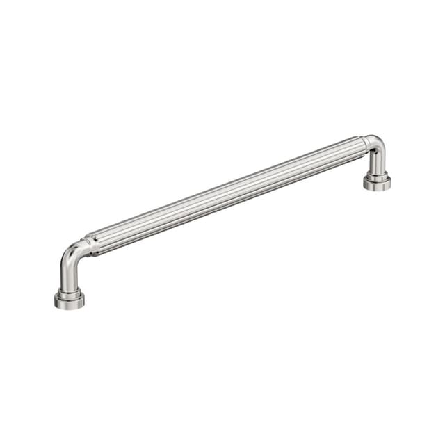 10-1/16" Cowrie Cabinet Pull, Polished Nickel