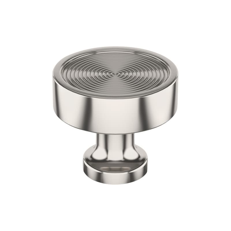 1-1/4" Dupont Circle Cabinet Knob, Polished Nickel