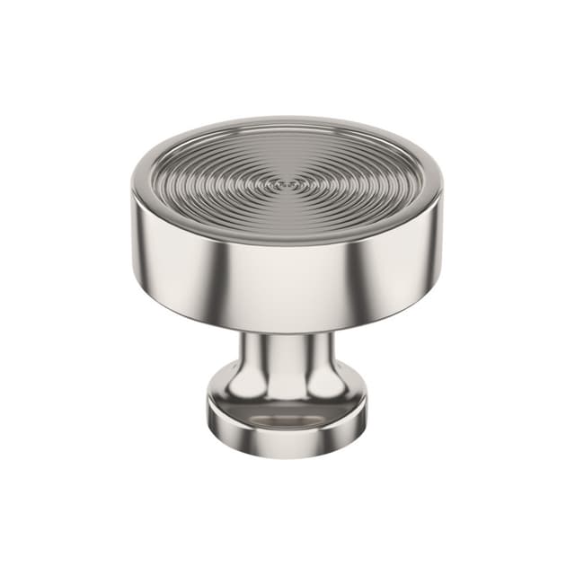 1-1/4" Dupont Circle Cabinet Knob, Polished Nickel