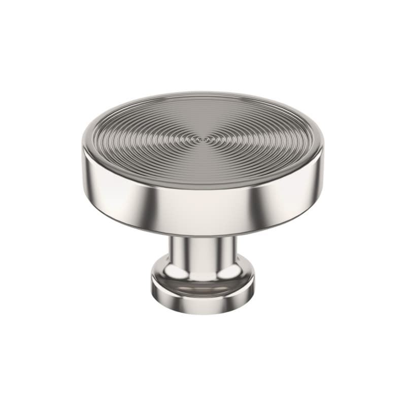 1-3/4" Dupont Circle Cabinet Knob, Polished Nickel