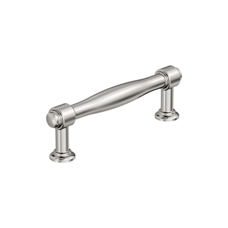 96mm Enlivity Cabinet Pull, Polished Nickel