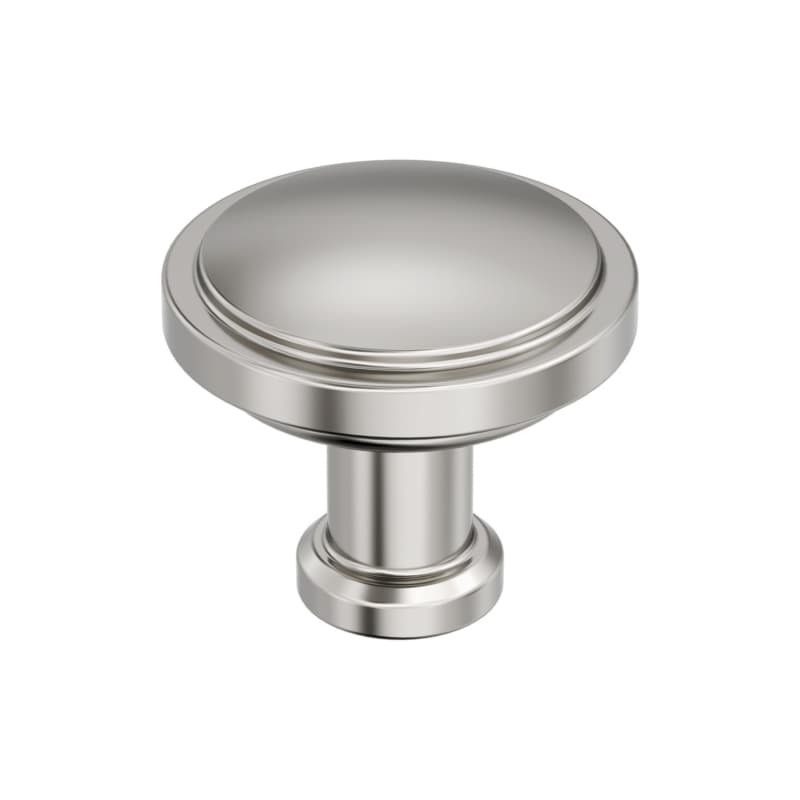 1-1/4" Faircrest Cabinet Knob, Polished Nickel