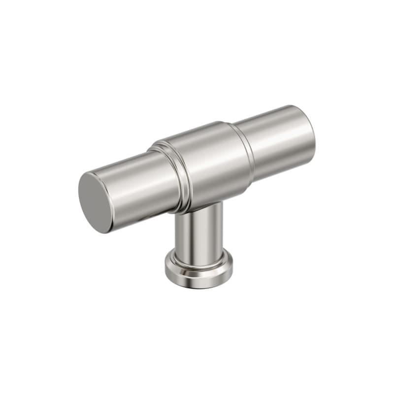 2" Faircrest Cabinet Knob, Polished Nickel
