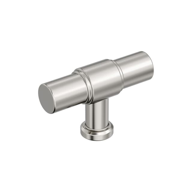 2" Faircrest Cabinet Knob, Polished Nickel