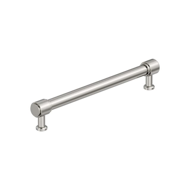 192mm Faircrest Cabinet Pull, Polished Nickel