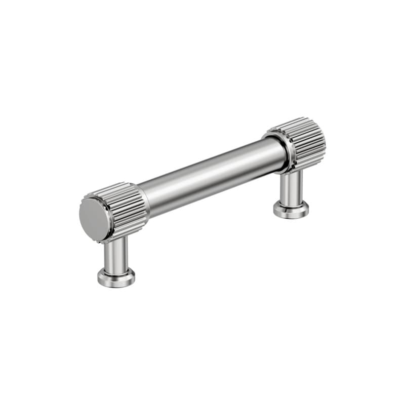 96mm Farewind Cabinet Pull, Polished Nickel
