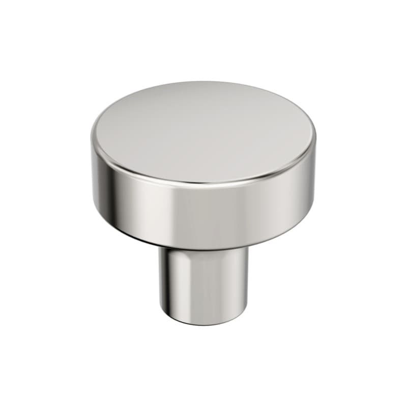 1-1/4" Merced Cabinet Knob, Polished Nickel