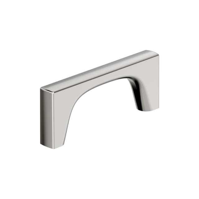 76mm Merced Cabinet Pull, Polished Nickel