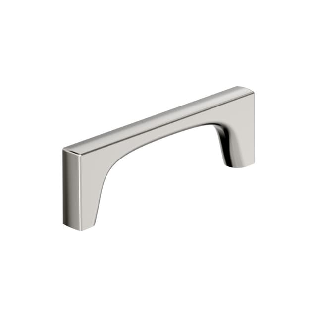 96mm Merced Cabinet Pull, Polished Nickel