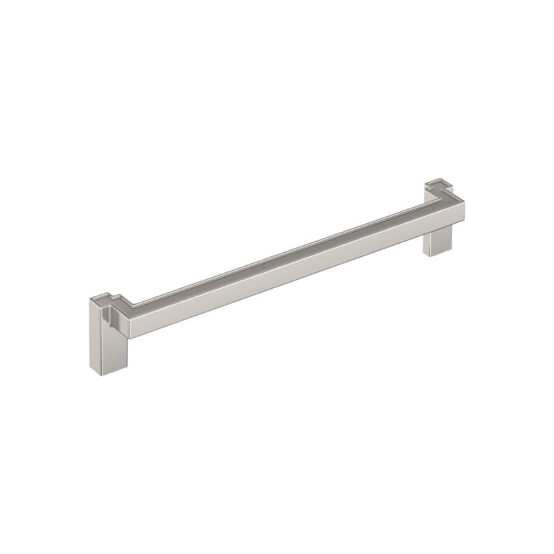 8-13/16" Rockhurst Cabinet Pull, Polished Nickel