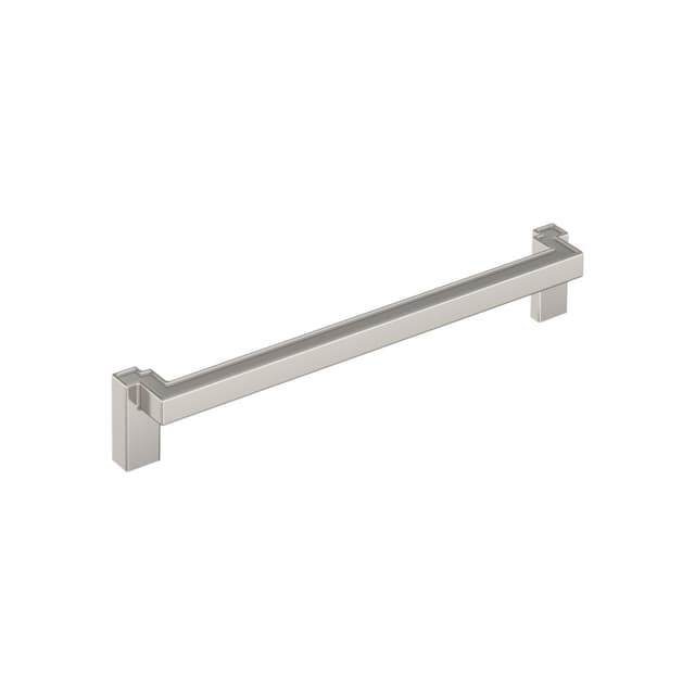 8-13/16" Rockhurst Cabinet Pull, Polished Nickel