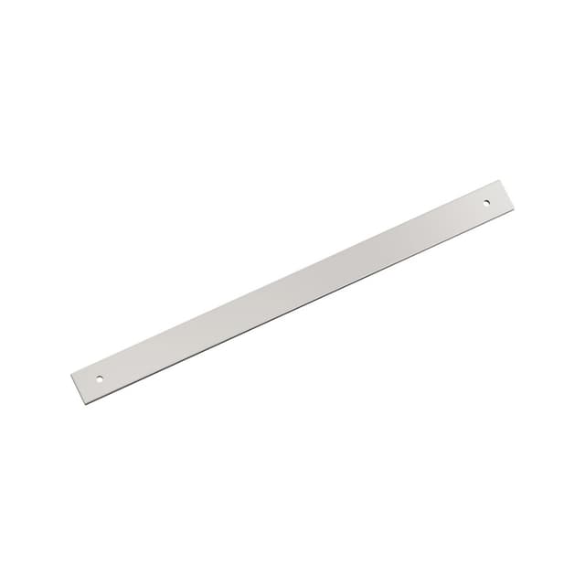 320mm Ladera Rectangle Cabinet Pull Backplate, Polished Nickel