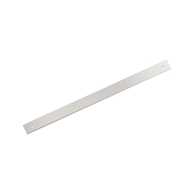 457mm Ladera Rectangle Appliance Pull Backplate, Polished Nickel