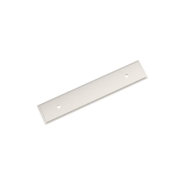 3-3/4" Maymont Pull Backplate, Polished Nickel