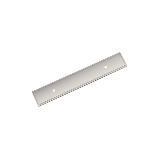 3-3/4" Thoreau Pull Backplate, Polished Nickel
