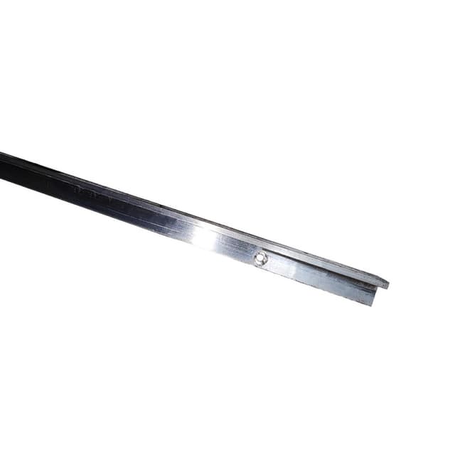 21" Hanging File Rail, with Holes, L-Shaped, 1/2" x 1/2", Aluminum
