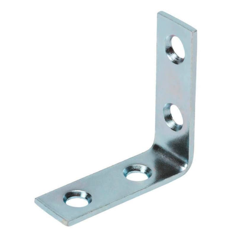 3" x 3/4" Corner Brace, Zinc