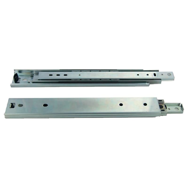 5890 Heavy-Duty Drawer Slide with 250lb Capacity, Full Extension, Side-Mount, Zinc, 30