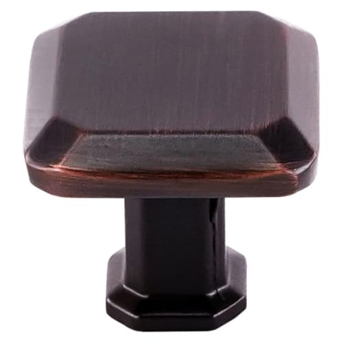 28mm Madison Square Knob, Polished Chrome