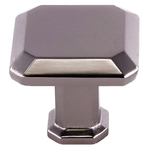 28mm Madison Square Knob, Dark Pewter