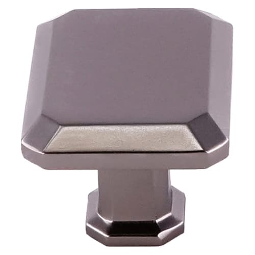 36mm Madison Rectangle Knob, Dark Pewter