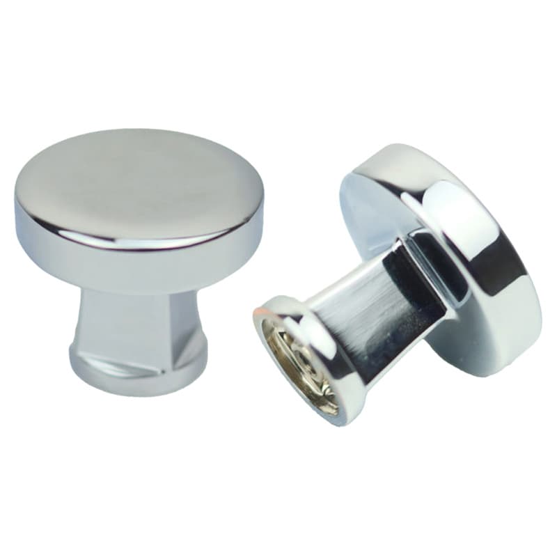 32mm Colorado Round Knob, Polished Chrome