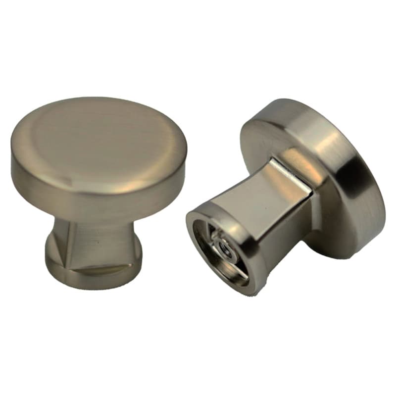 32mm Colorado Round Knob, Satin Nickel