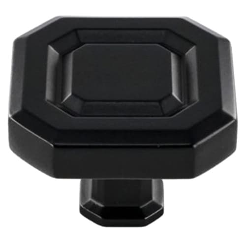 39.5mm Florence Square Knob, Matte Black