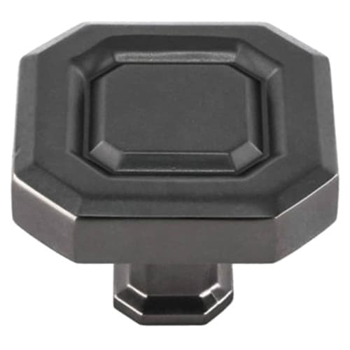 39.5mm Florence Square Knob, Dark Pewter