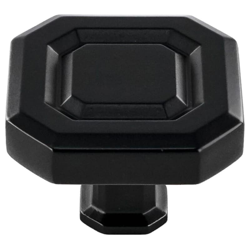 45mm Monaco Square Knob, Matte Black