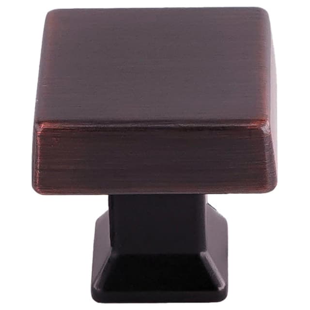 29.8mm Colorado Square Knob, Oil-Rubbed Bronze