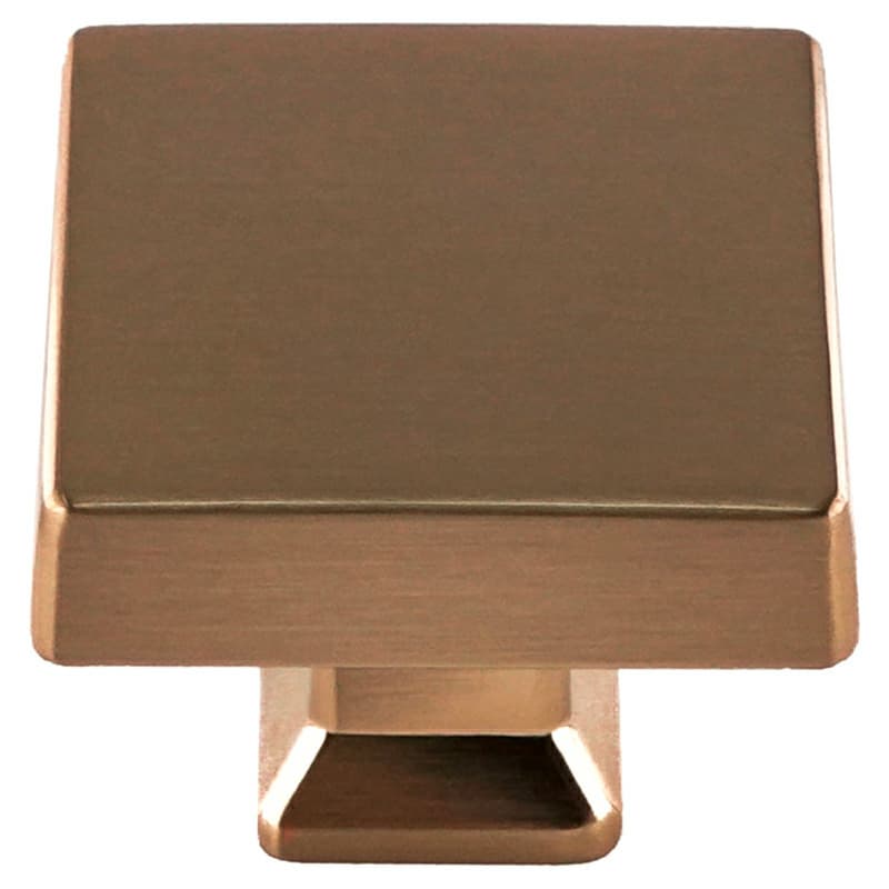 37mm Colorado Square Oversized Knob, Rose Gold