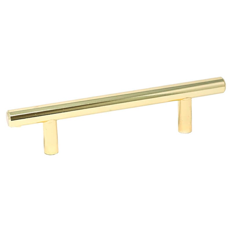 96mm Bar Pull, Polished Brass, 152mm Length