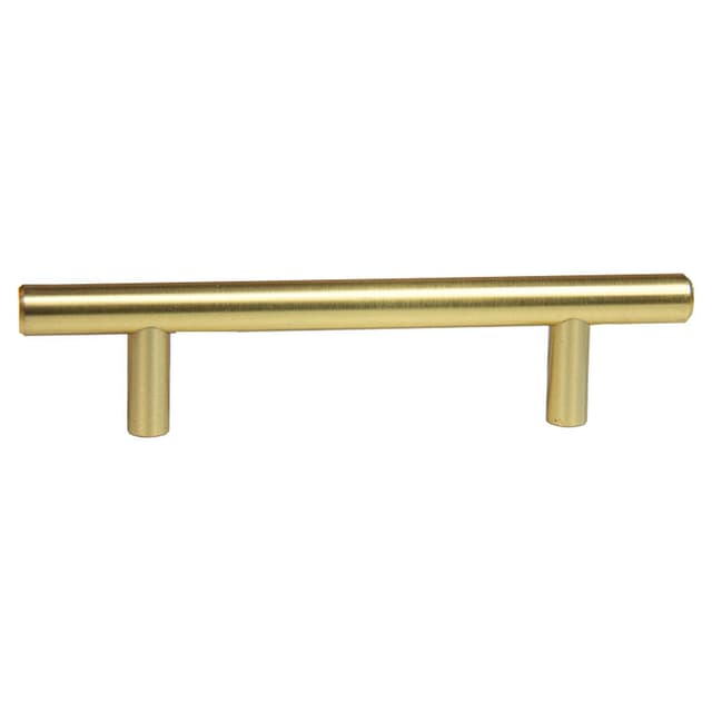 96mm Bar Pull, Satin Brass, 152mm Length
