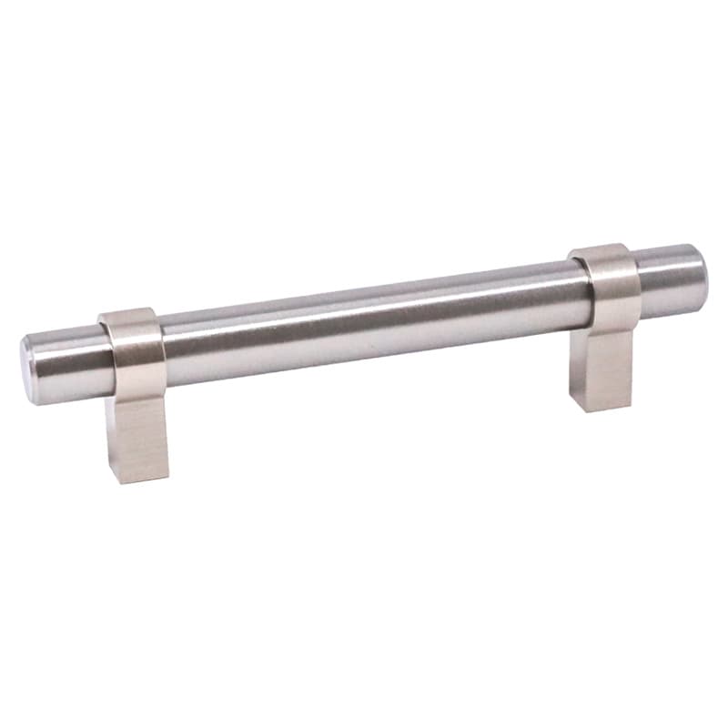 96mm Eleganza Bar Pull, Satin Nickel