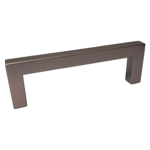96mm Square Pull, Dark Pewter