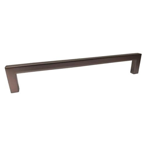 192mm Square Pull, Dark Pewter