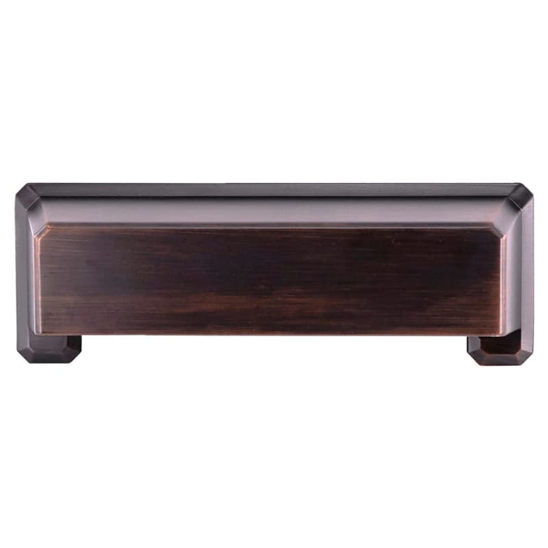 96mm Charleston Cup Pull, Oil-Rubbed Bronze