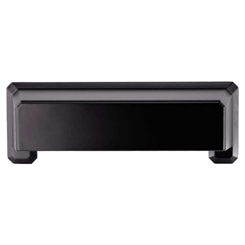 96mm Charleston Cup Pull, Matte Black