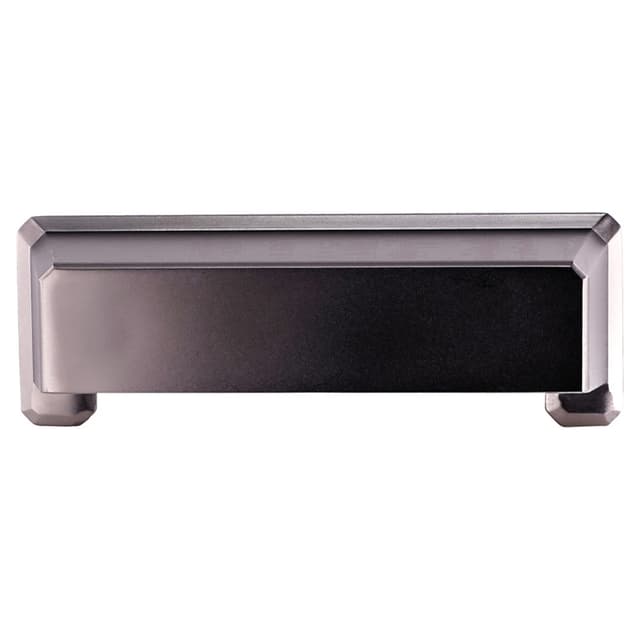 96mm Charleston Cup Pull, Dark Pewter