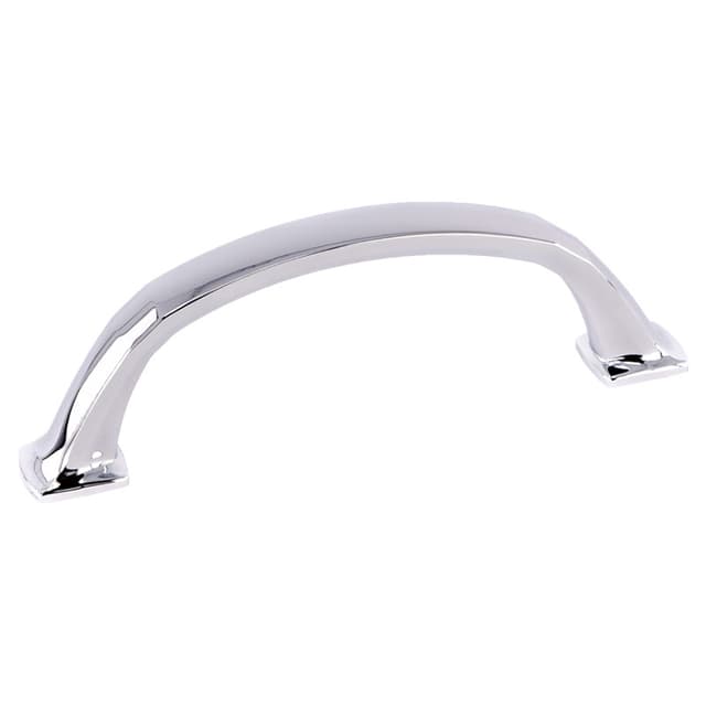 96mm Madison Arch Pull, Polished Chrome