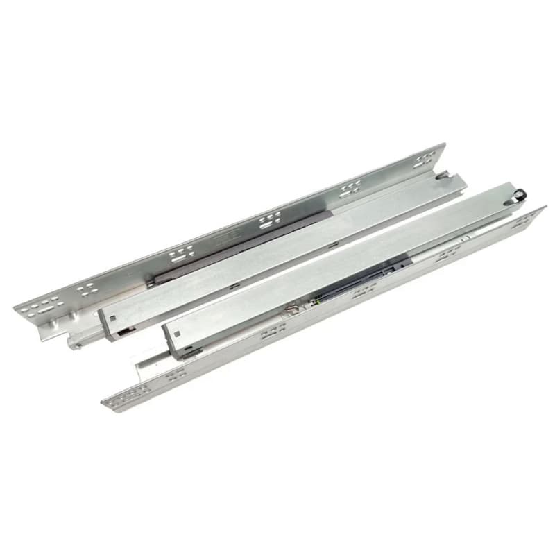21" PRO560 Undermount Drawer Slide for 5/8" Material, 100lb Capacity Full Extension Soft-Closing