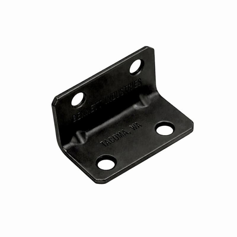 PRO .95" x .95" x 1.75" long 4 Hole Corner Brace, Black