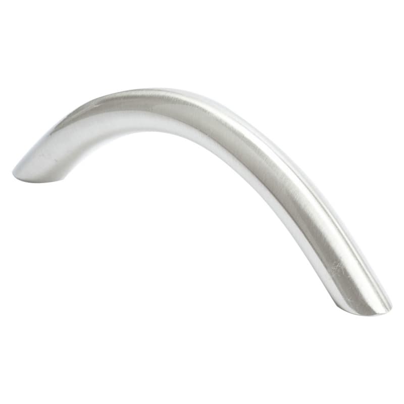 96mm Commercial Arch Pull, Satin Nickel, 4-1/2" Length