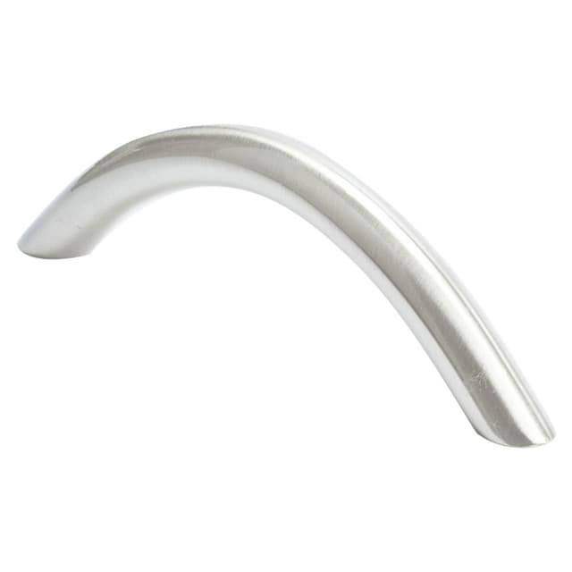 96mm Commercial Arch Pull, Satin Nickel, 4-1/2" Length